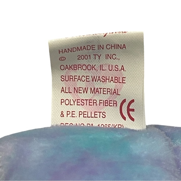 Issy Jakarta Ty Beanie Baby Teddy Bear MWMT Four Seasons Hotel Collection 2001 - Picture 6 of 6